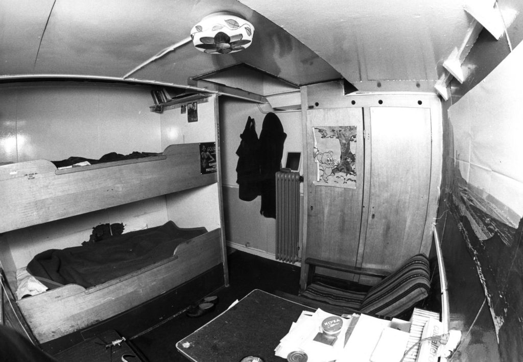 My Cabin - It had DLT written on the bunk